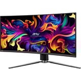 MSI MPG 341CQPX QD-OLED 34.18" Curved UltraWide gaming monitor Zwart, 2x HDMI, DisplayPort, 2x USB-A, USB-B, USB-C, Adaptive-Sync, 240 Hz