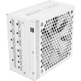 NZXT C850 Gold ATX 3.1, 850 Watt voeding  Wit, 1x 16-pins grafische kaartconnector, 6x PCIe, kabelmanagement