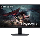 SAMSUNG Odyssey G5 G50D 27" gaming monitor Zwart, HDMI, DisplayPort, 180 Hz