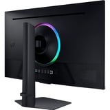 Samsung Odyssey G7 G70D 32" 4K UHD gaming monitor Zwart, 2x HDMI, DisplayPort, 2x USB-A, USB-B, RJ-45, Wi-Fi 5, BT, 144 Hz