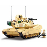 Sluban ModelBricks - M1A2 SEP V2 Abrams Constructiespeelgoed Schaal 1:35