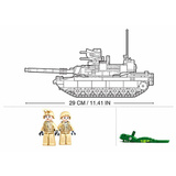 Sluban ModelBricks - M1A2 SEP V2 Abrams Constructiespeelgoed Schaal 1:35