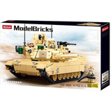 Sluban ModelBricks - M1A2 SEP V2 Abrams Constructiespeelgoed Schaal 1:35