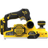 Stanley FATMAX V20 18V Brushless elektrische schaafmachine Zwart/geel, Accu en oplader niet inbegrepen