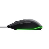 Trust GXT 121 Felox+ Verlichte gamingmuis Zwart, 800 - 10.000 DPI, RGB