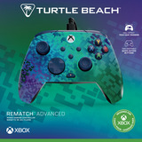 Turtle Beach Rematch Advanced bedrade controller - Glitch Green Groen, XBOX Series X|S, XBOX One, Pc