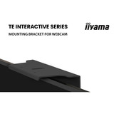 iiyama ProLite TE9813A-B1AG 97.5" 4K Ultra HD Public Display Zwart, Touch, HDMI, DisplayPort, Audio, LAN, WiFi 6, USB-C, Android 14