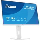 iiyama ProLite XB2797QSU-W1 27" monitor Wit (mat), HDMI, DisplayPort, USB, Audio