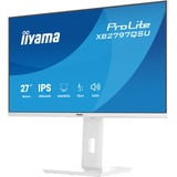 iiyama ProLite XB2797QSU-W1 27" monitor Wit (mat), HDMI, DisplayPort, USB, Audio
