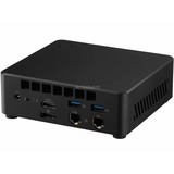 ALTERNATE Workstation Nuc Core 7 150U pc-systeem Zwart | Core 7 150U | Iris Xe Graphics | 32 GB | 1 TB SSD
