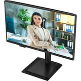 AOC 24P4CV 23.8" monitor Zwart, HDMI, DisplayPort, USB-C, LAN, Audio, 120 Hz