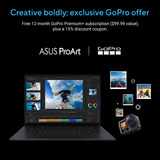 ASUS ProArt GoPro Edition PX13 HN7306EAC-LX089X 13.3"  Copilot+ 2-in-1 laptop Zwart | Ryzen Al Max+ 395 | Radeon 8060S | 128 GB | 2 TB SSD | Touch