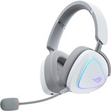 ASUS ROG Delta II Moonlight White Edition over-ear gaming headset Wit, RGB, 3.5 mm, 2.4 GHz, Bluetooth