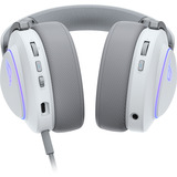 ASUS ROG Delta II Moonlight White Edition over-ear gaming headset Wit, RGB, 3.5 mm, 2.4 GHz, Bluetooth