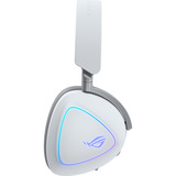 ASUS ROG Delta II Moonlight White Edition over-ear gaming headset Wit, RGB, 3.5 mm, 2.4 GHz, Bluetooth