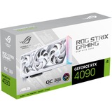 ASUS ROG Strix GeForce RTX 4090 24GB White OC Edition grafische kaart 2x HDMI, 3x DisplayPort, DLSS 3