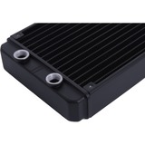 Alphacool ES Aluminum 420 mm T38 radiator Zwart, Voor industrieël gebruik