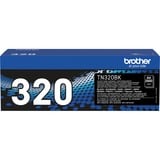 Brother Originele Brother TN-320BK zwarte tonercartridge Zwart, Retail