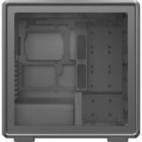 Cooler Master MasterFrame 600 Mesh midi tower behuizing Zilver | 2x USB-A | 1x USB-C | RGB | Tempered Glass