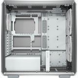 Cooler Master MasterFrame 600 Mesh midi tower behuizing Zilver | 2x USB-A | 1x USB-C | RGB | Tempered Glass