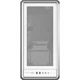Cooler Master  midi tower behuizing Zilver | 2x USB-A | 1x USB-C | RGB | Window