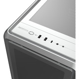 Cooler Master  midi tower behuizing Zilver | 2x USB-A | 1x USB-C | RGB | Window