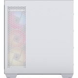 Corsair 3500X RS-R ARGB midi tower behuizing Wit | 2x USB-A | 1x USB-C | RGB | Tempered Glass