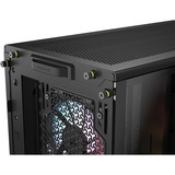 Corsair FRAME 4000D LCD RS ARGB Premium midi tower behuizing Zwart | 3x USB-C | RGB | Tempered Glass