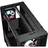Corsair FRAME 4000D LCD RS ARGB midi tower behuizing Zwart | 3x USB-C | RGB | Tempered Glass