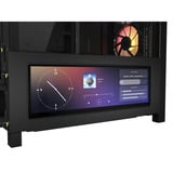 Corsair FRAME 4000D LCD RS ARGB midi tower behuizing Zwart | 3x USB-C | RGB | Tempered Glass