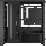 Corsair FRAME 4000D LCD RS ARGB midi tower behuizing Zwart | 3x USB-C | RGB | Tempered Glass