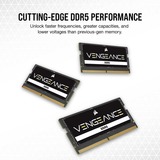 Corsair Vengeance 32 GB DDR5-5600 (1x 32 GB) laptopgeheugen Zwart, CMSX32GX5M1A5600C48, SO-DIMM