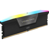 Corsair Vengeance RGB 8 GB DDR5-5200 (1x 8 GB) werkgeheugen Zwart, CMH8GX5M1B5200C40, UDIMM, XMP 3