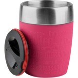 Emsa TRAVEL CUP Thermosbeker Framboos/roestvrij staal, 0,2 Liter
