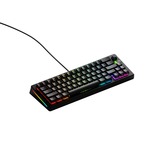 Glorious GMMK 3 65% Prebuilt Wired Black, gaming toetsenbord Zwart, US lay-out, Glorious Fox, 65%, RGB, GPBT-doubleshot keycaps, Knob