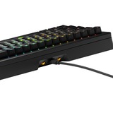 Glorious GMMK 3 65% Prebuilt Wired Black, gaming toetsenbord Zwart, US lay-out, Glorious Fox, 65%, RGB, GPBT-doubleshot keycaps, Knob