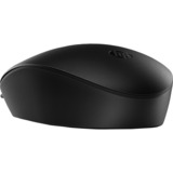 HP 128 lasermuis met kabel Zwart, 1200 dpi