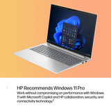 HP ProBook 4 G1i AI (D42TPET) 16"  laptop Zilver | Ultra 5 225U | Intel Graphics | 24 GB | 512 GB SSD