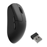 Keychron M2-A23 Wireless Mouse Zwart, 100 - 30000 DPI, 8000 Hz, 2.4 GHz / Bluetooth / USB-C