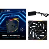 Lian Li UNI FAN TL 120 Wireless Single Pack case fan Zwart, 4-pin PWM