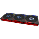 Lian Li UNI FAN TL LCD FLEX Reverse 120 Wireless RGB case fans Zwart, 3 stuks, 124 x 120 x 28 mm, PWM, 3 stuks