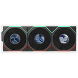 Lian Li UNI FAN TL LCD FLEX Reverse 120 Wireless RGB case fans Zwart, 3 stuks, 124 x 120 x 28 mm, PWM, 3 stuks