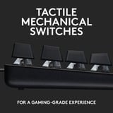 Logitech G413 TKL SE mechanisch gaming toetsenbord Zwart, US-International lay-out (QWERTY), GL Tactile, 80% (TKL)	