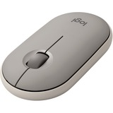 Logitech M350 Pebble Draadloze muis beige, 1000 dpi