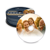 MediaRange DVD+R DL 8,5 GB blanco dvd's 8x, 25 stuks, bedrukbaar