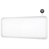 Mill Steel WiFi paneelverwarming PA2000WIFI4, 2000 Watt convector Wit, wifi 2,4 GHz (wifi 6), Bluetooth 5.2, Zigbee 3.0 + App