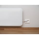 Mill Steel WiFi paneelverwarming PA2000WIFI4, 2000 Watt convector Wit, wifi 2,4 GHz (wifi 6), Bluetooth 5.2, Zigbee 3.0 + App