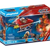 PLAYMOBIL City Action - Brandbestrijding helikopter Constructiespeelgoed 71195