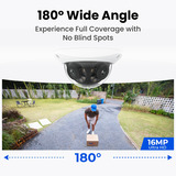 Reolink P737-A beveiligingscamera Wit, 4K UHD, 8MP, PoE