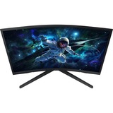 SAMSUNG Odyssey G5 G55C 27" curved gaming monitor Zwart, HDMI, DisplayPort, 165 Hz